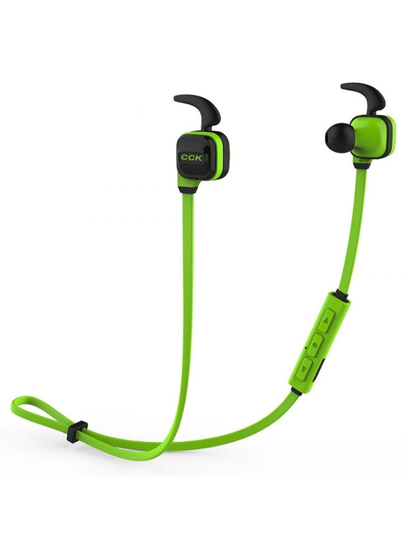 CCK KS-Sports Over-ear Wireless Bluetooth Headphones  - Green - Image 1